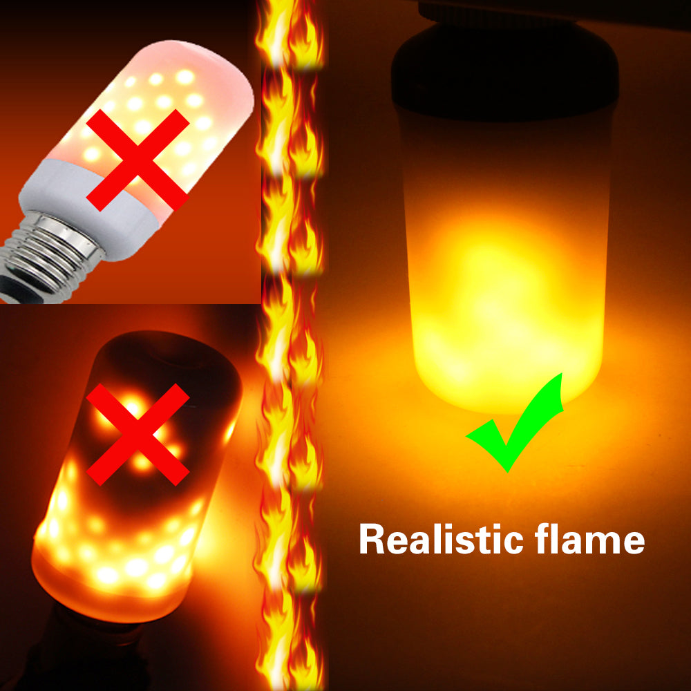 Creative LED Flame Effect Bulb Lights by HitMyNeed