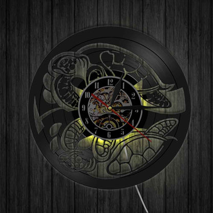 Creative LED Vinyl Record Wall Clock with Remote by HitMyNeed