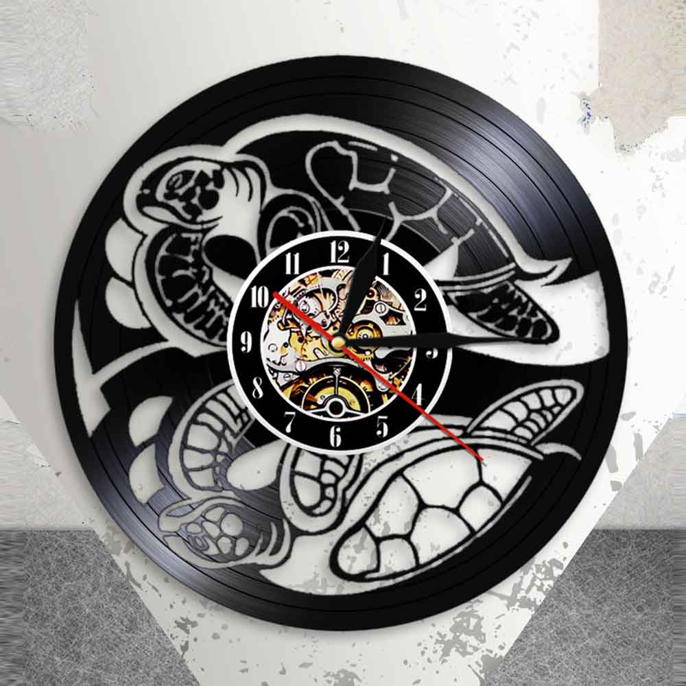 Creative LED Vinyl Record Wall Clock with Remote by HitMyNeed