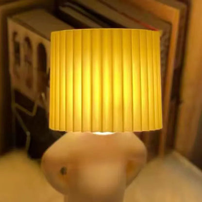 Creative Little Boy Night Light Shy Man Table Lamp yellow by HitMyNeed