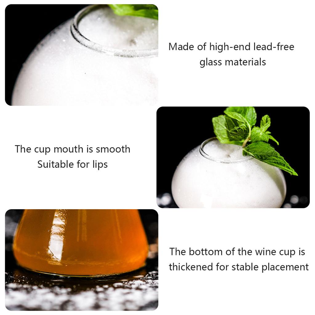 Creative Mushroom Drinking Glass 285ml by HitMyNeed