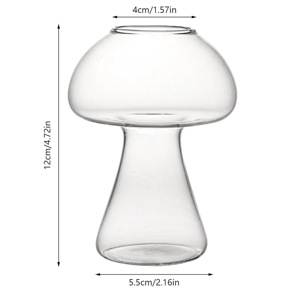 Creative Mushroom Drinking Glass 285ml by HitMyNeed