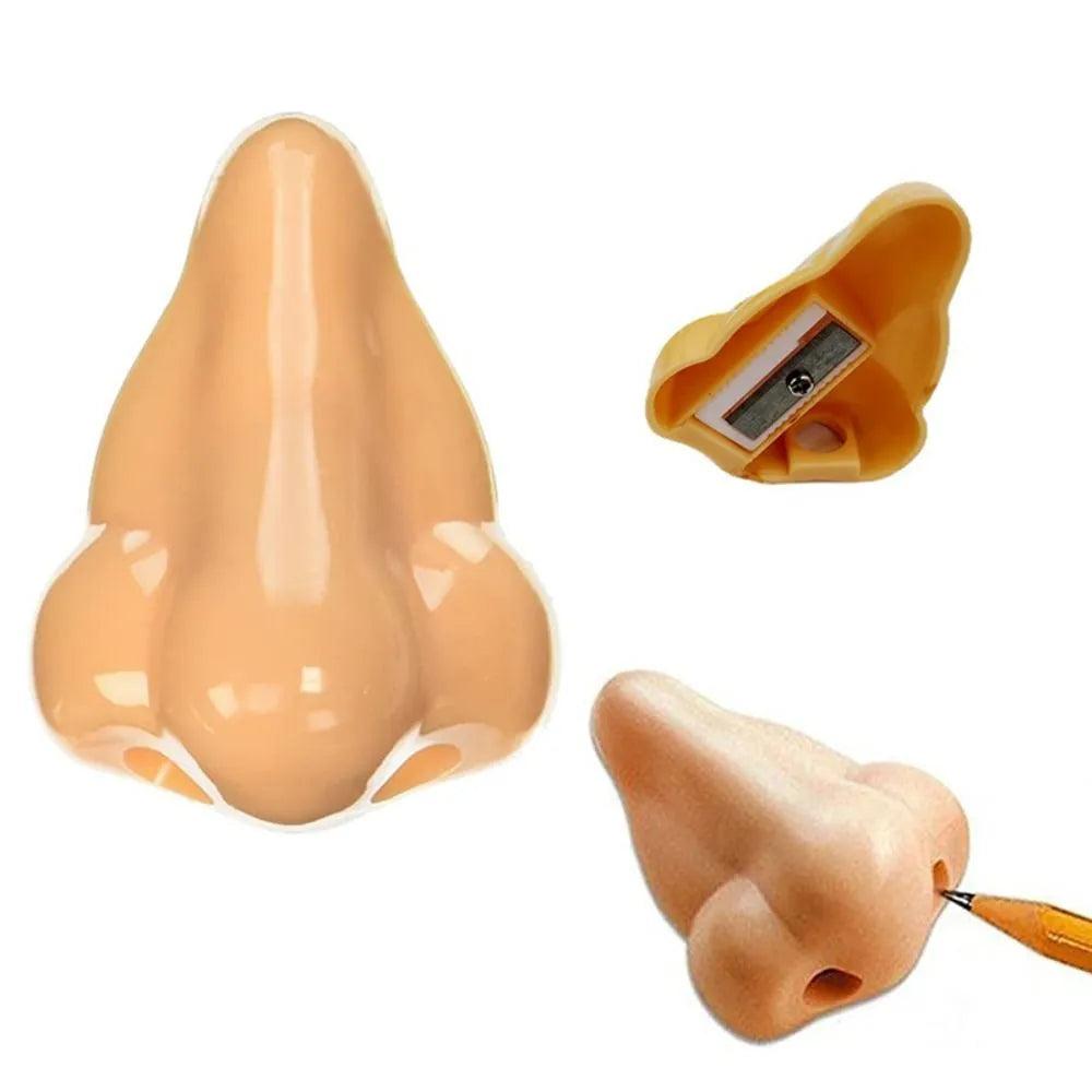 Creative Nose Pencil Sharpener for Students & Teachers by HitMyNeed