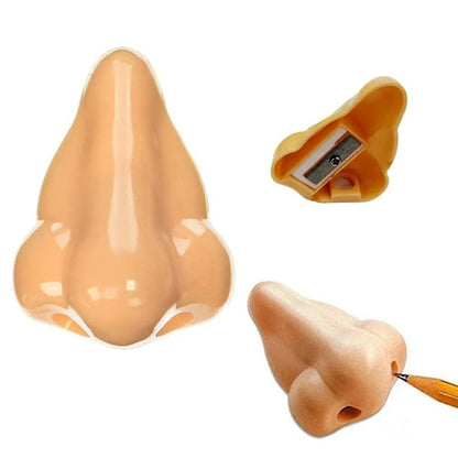 Creative Nose Pencil Sharpener for Students & Teachers by HitMyNeed