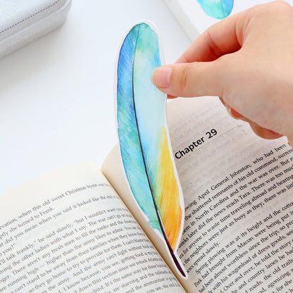 Creative Paper Feather Bookmarks Set of 30 by HitMyNeed