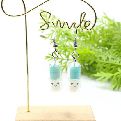 Creative Pill Dangle Earrings for Everyday Style style-2 by HitMyNeed