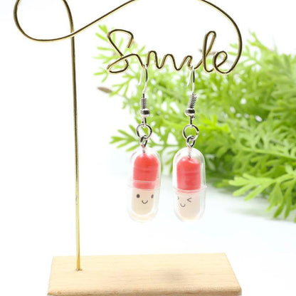 Creative Pill Dangle Earrings for Everyday Style style-7 by HitMyNeed