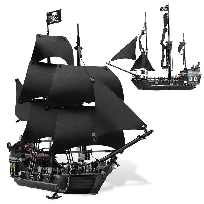 Creative Pirates Black Pearl Ship 4184 Block Set by HitMyNeed