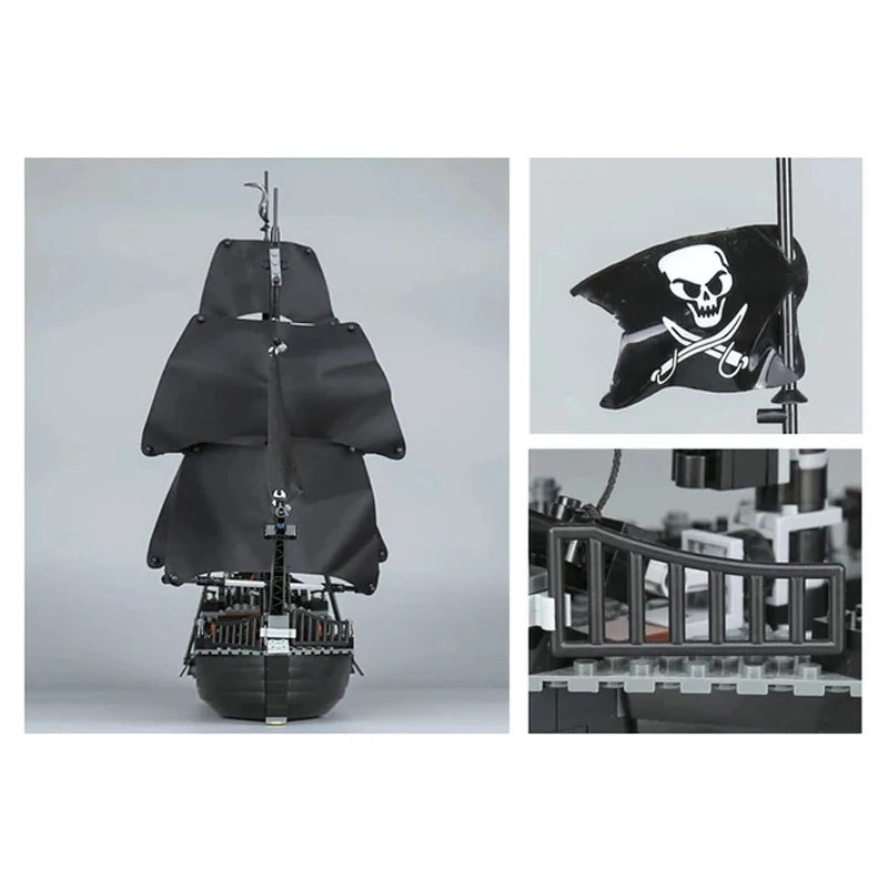 Creative Pirates Black Pearl Ship 4184 Block Set by HitMyNeed