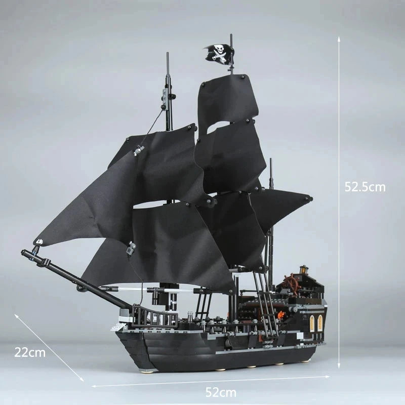 Creative Pirates Black Pearl Ship 4184 Block Set by HitMyNeed