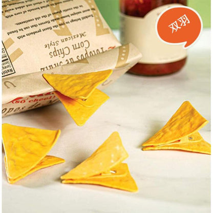 Creative Plastic Snack Bag Clips Set (6 Pcs) by HitMyNeed