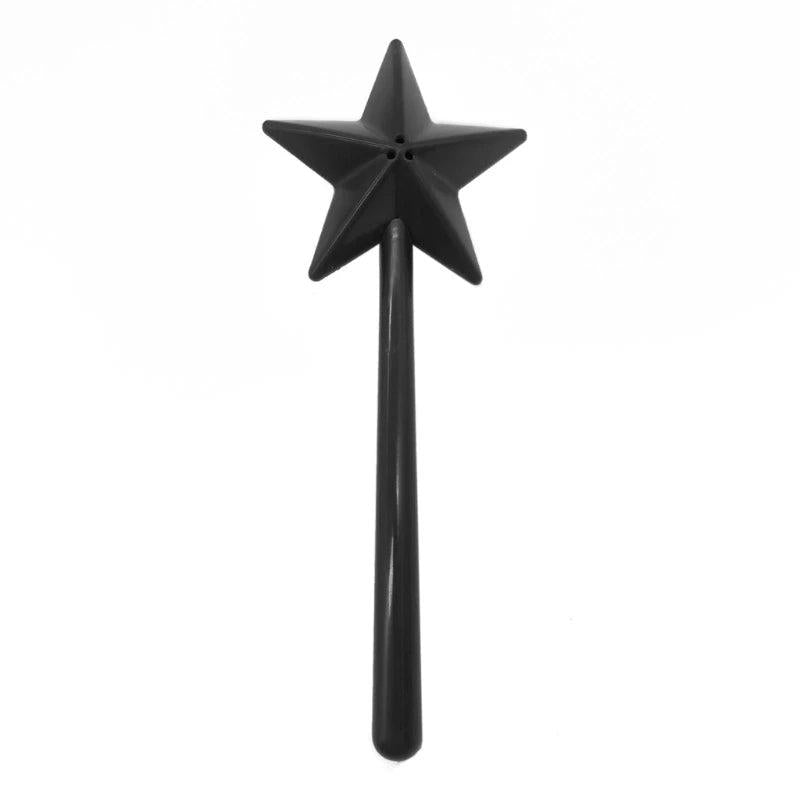 Creative Star Wand Salt and Pepper Shaker single-hole-black by HitMyNeed