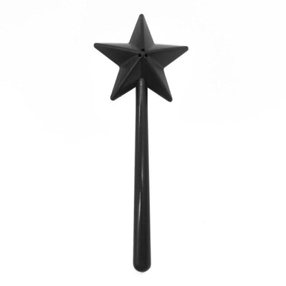 Creative Star Wand Salt and Pepper Shaker single-hole-black by HitMyNeed