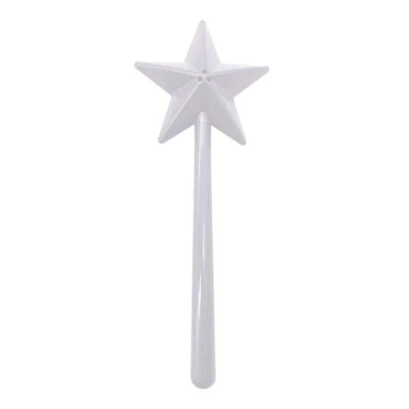 Creative Star Wand Salt and Pepper Shaker single-hole-white by HitMyNeed