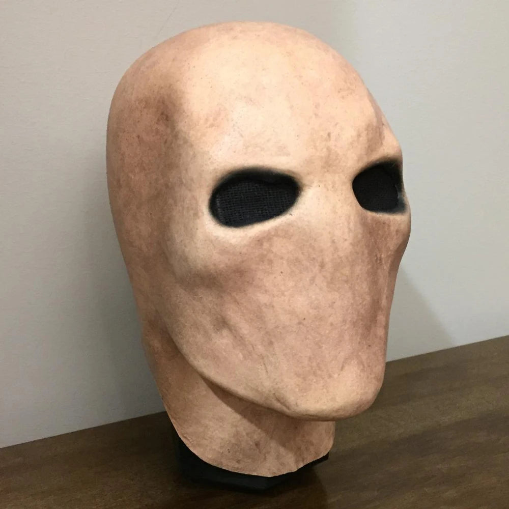 Creepy Slenderman Faceless Latex Full Head Mask by HitMyNeed