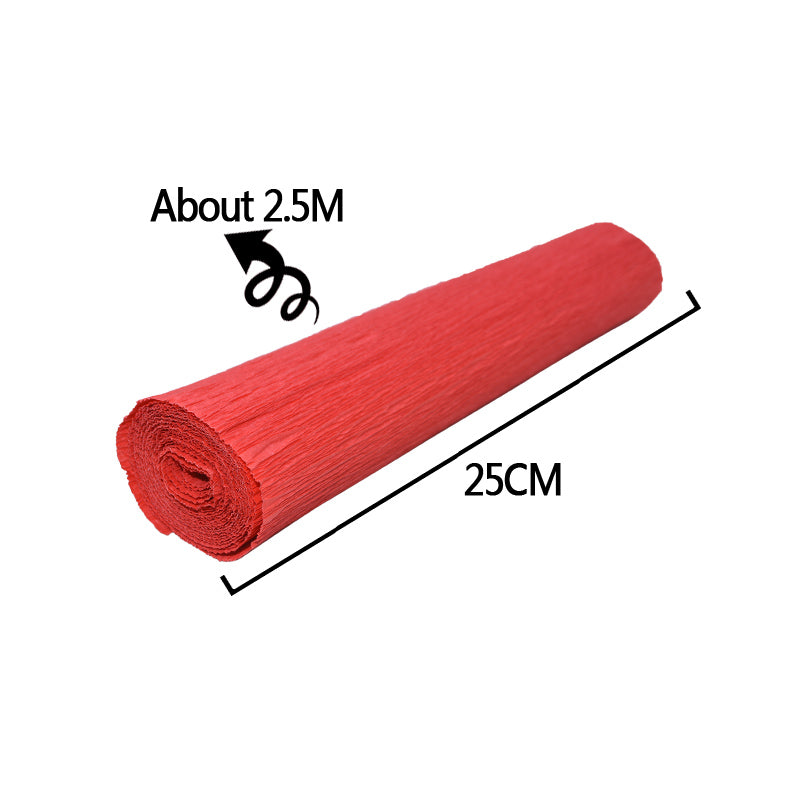Crepe Paper Roll for DIY Crafts, Flowers & Décor by HitMyNeed