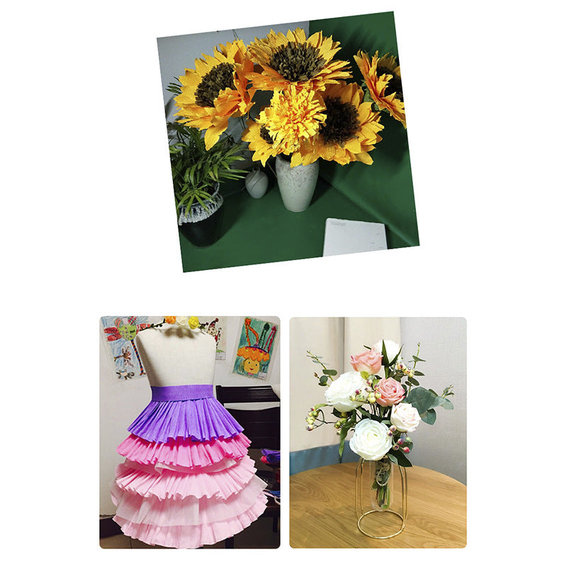 Crepe Paper Roll for DIY Crafts, Flowers & Décor by HitMyNeed