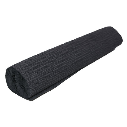 Crepe Paper Roll for DIY Crafts, Flowers & Décor black by HitMyNeed