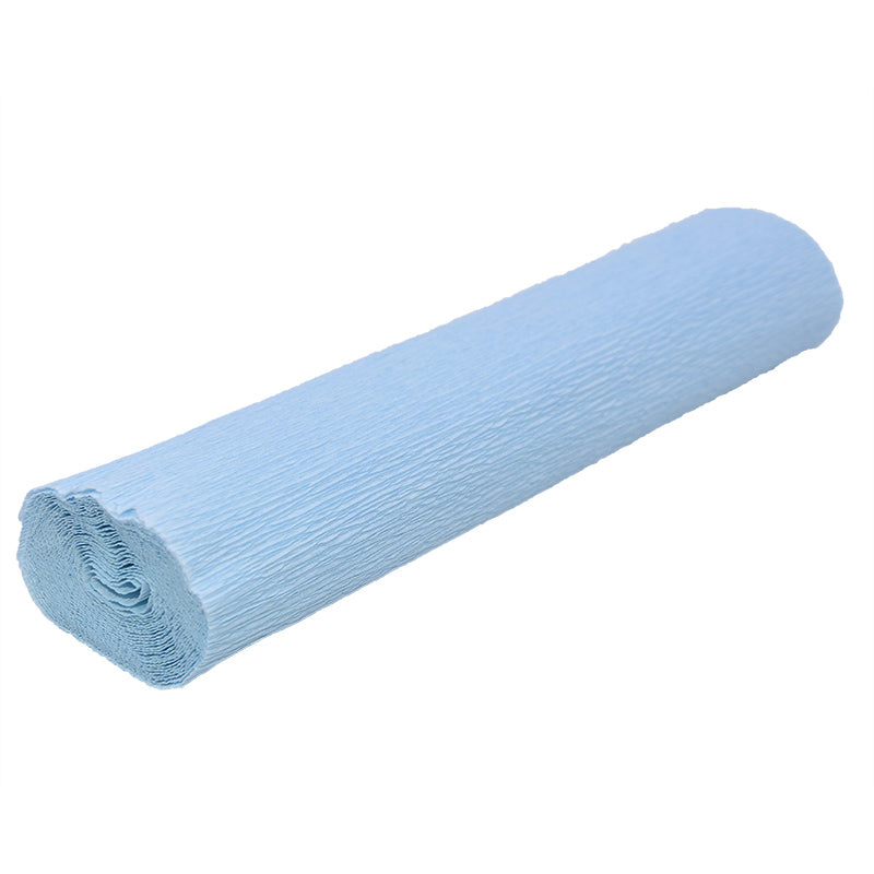 Crepe Paper Roll for DIY Crafts, Flowers & Décor light-blue by HitMyNeed