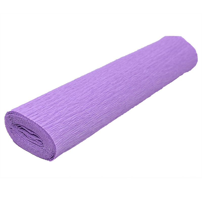 Crepe Paper Roll for DIY Crafts, Flowers & Décor light-purple by HitMyNeed