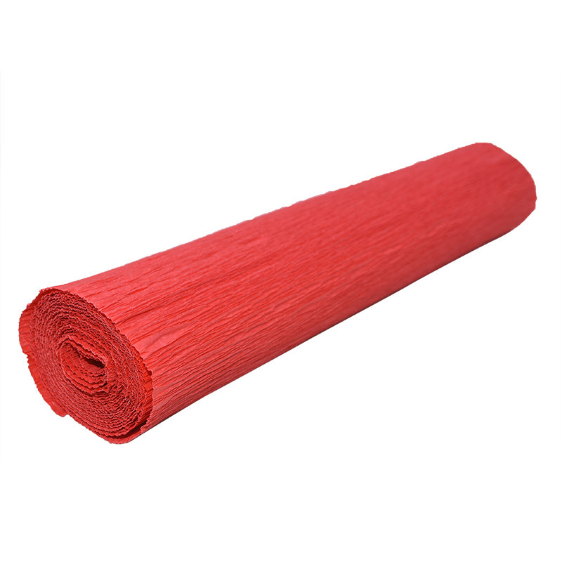 Crepe Paper Roll for DIY Crafts, Flowers & Décor red by HitMyNeed