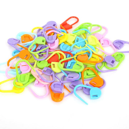 Crochet Stitch Markers DIY Clips Set (10 pcs) by HitMyNeed