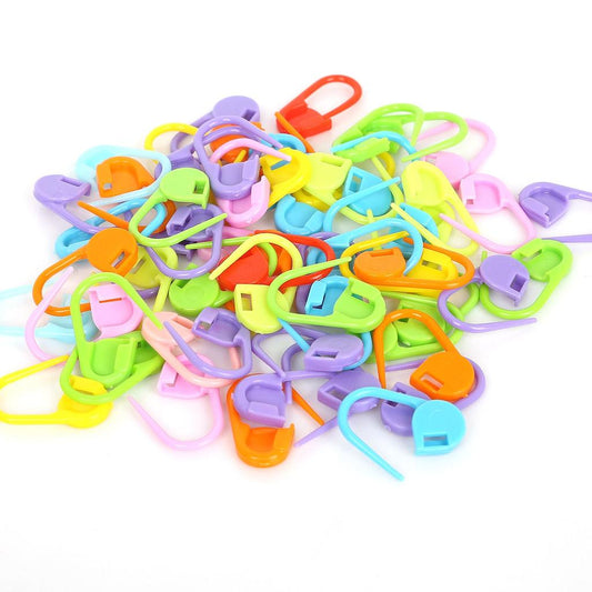 Crochet Stitch Markers DIY Clips Set (10 pcs) by HitMyNeed