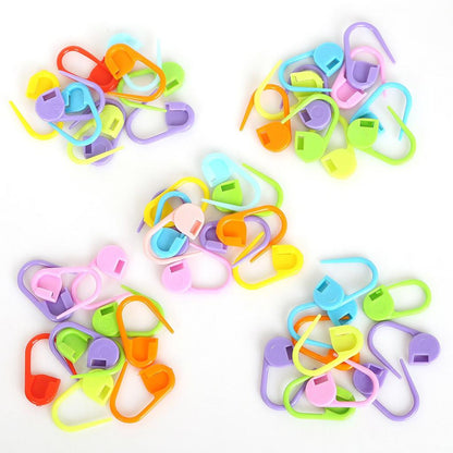 Crochet Stitch Markers DIY Clips Set (10 pcs) by HitMyNeed