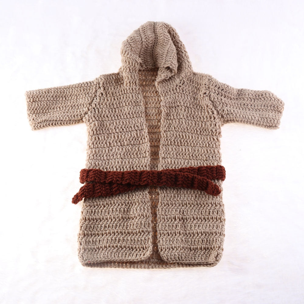 Crochet Yoda Baby Costume Outfit 0-6 Months by HitMyNeed