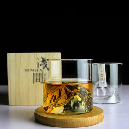 Crystal Mountain Whiskey Glass 200ml by HitMyNeed