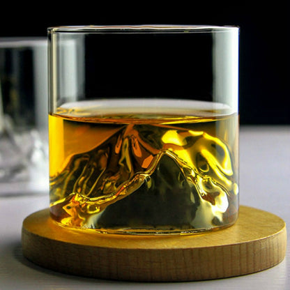 Crystal Mountain Whiskey Glass 200ml by HitMyNeed