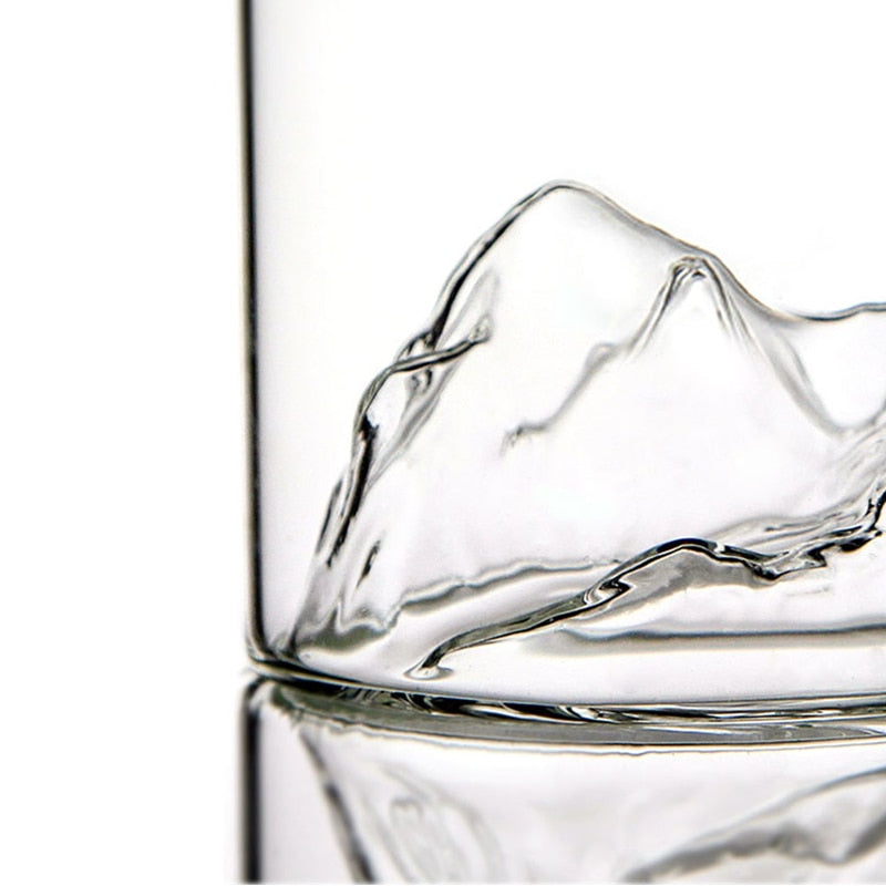 Crystal Mountain Whiskey Glass 200ml by HitMyNeed