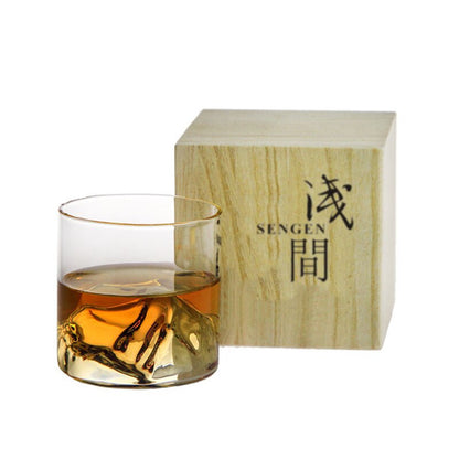 Crystal Mountain Whiskey Glass 200ml by HitMyNeed