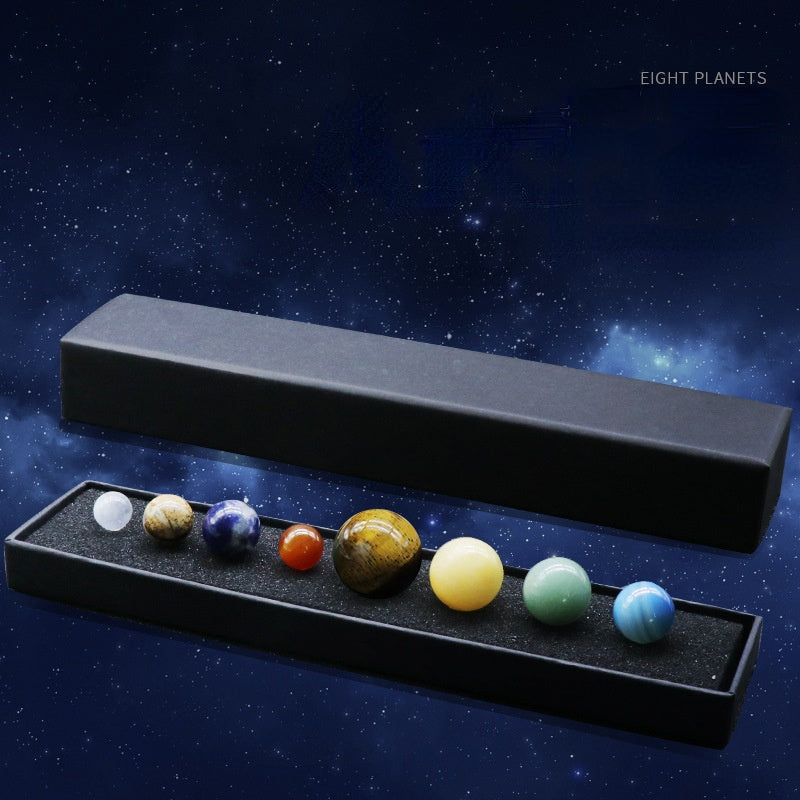 Crystal Solar System Planetary Gemstone Set (8pcs) by HitMyNeed