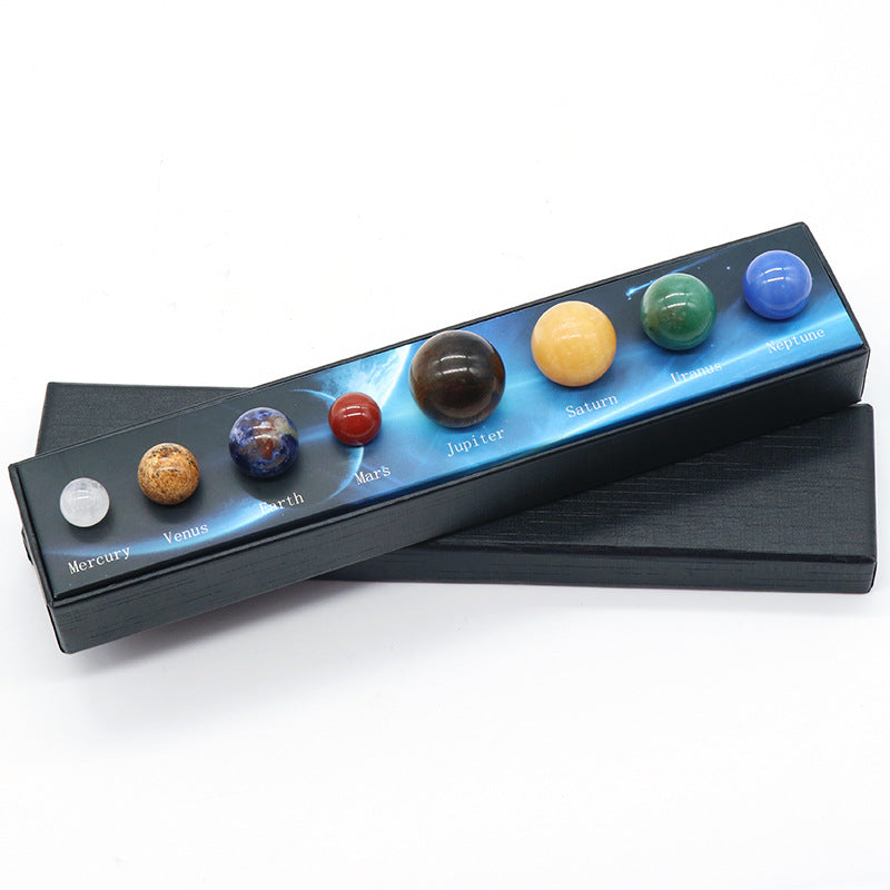 Crystal Solar System Planetary Gemstone Set (8pcs) by HitMyNeed