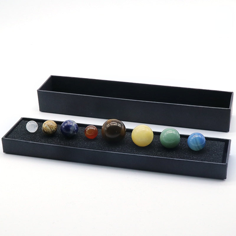 Crystal Solar System Planetary Gemstone Set (8pcs) by HitMyNeed