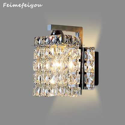 Crystal Wall Light with Warm White LED, 220V by HitMyNeed