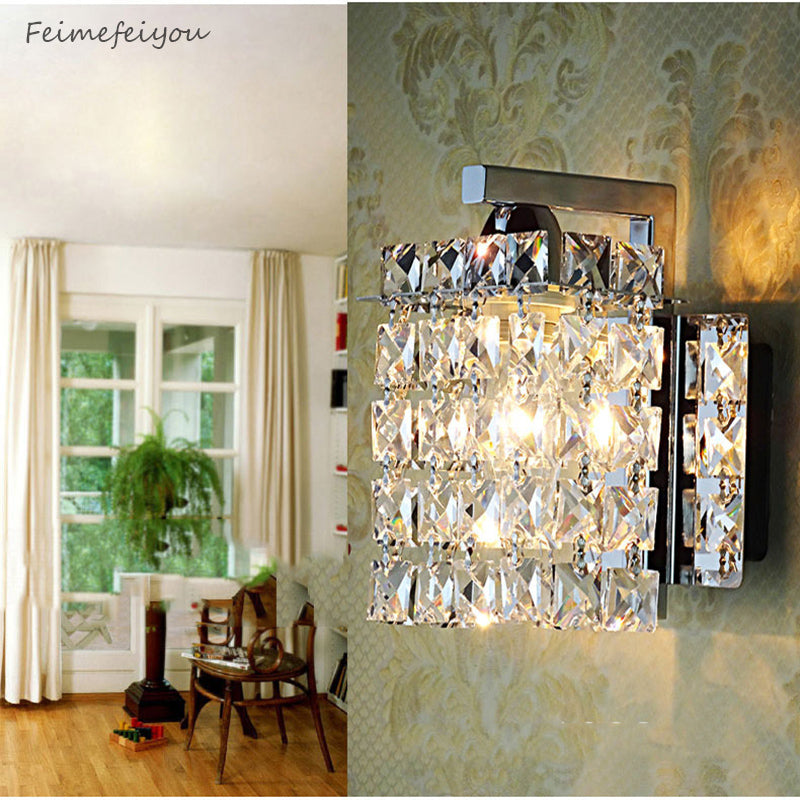 Crystal Wall Light with Warm White LED, 220V by HitMyNeed