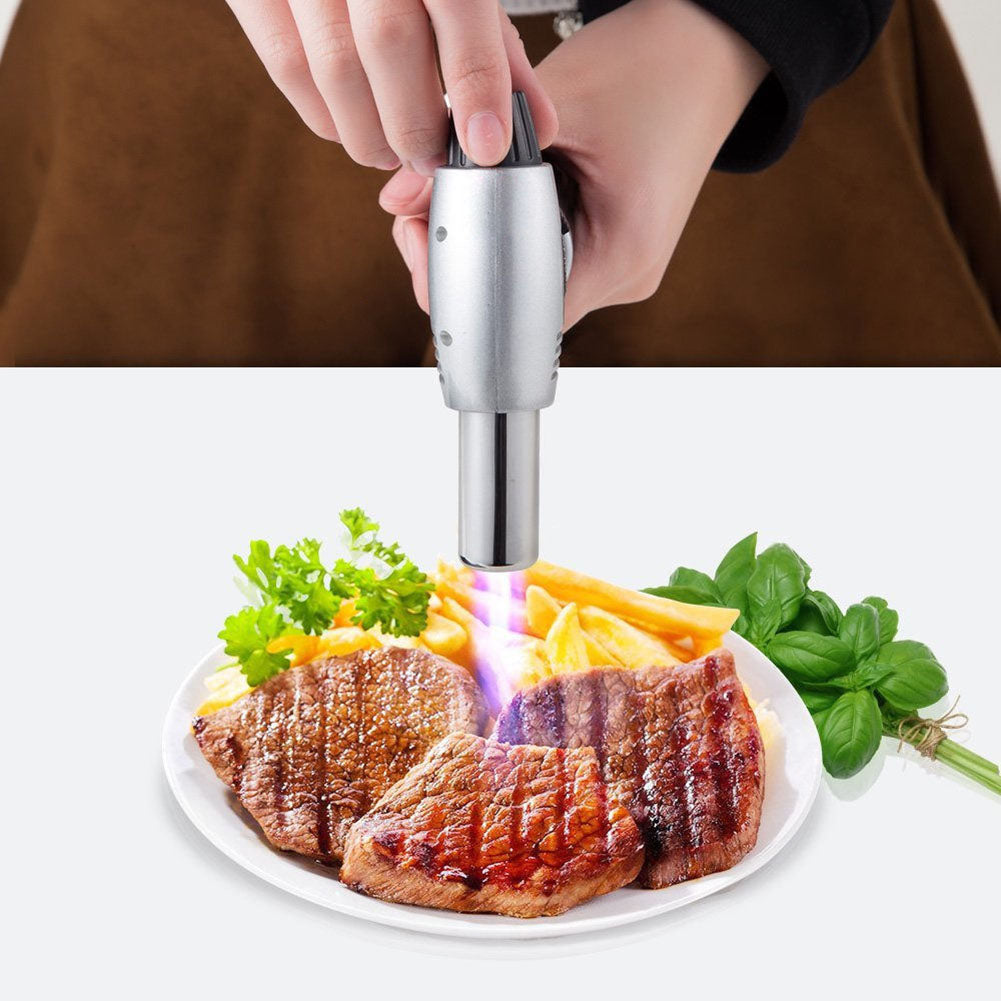 Culinary Blow Torch with Safety Lock, 1300°C Flame by HitMyNeed