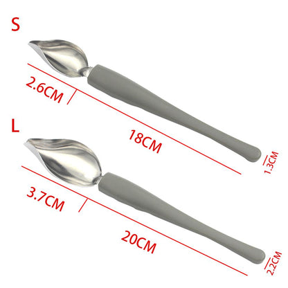 Culinary Sauce Spoons Set for Plate Decorating (2pcs) by HitMyNeed