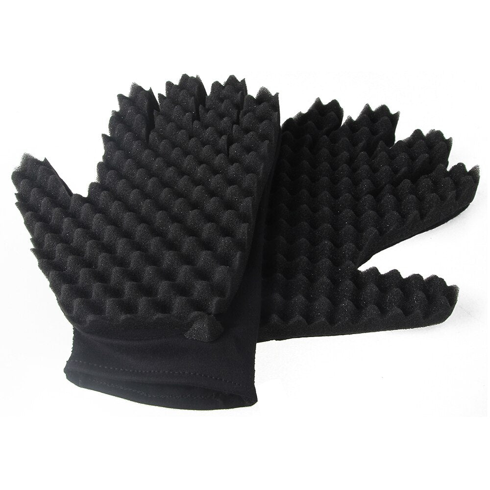 Curl Sponge Hair Curling Glove for Defined Curls by HitMyNeed