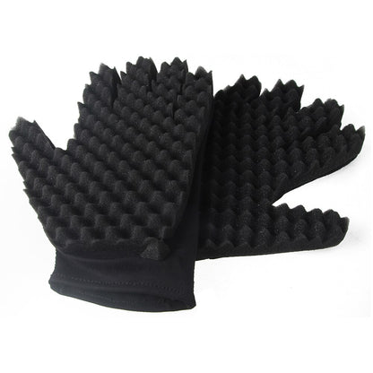 Curl Sponge Hair Curling Glove for Defined Curls by HitMyNeed