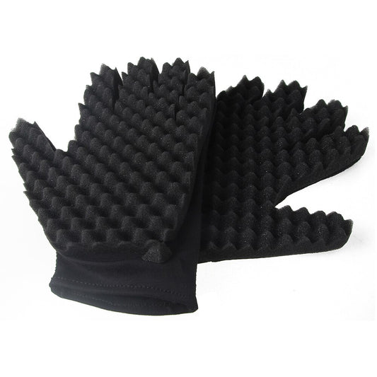 Curl Sponge Hair Curling Glove for Defined Curls by HitMyNeed