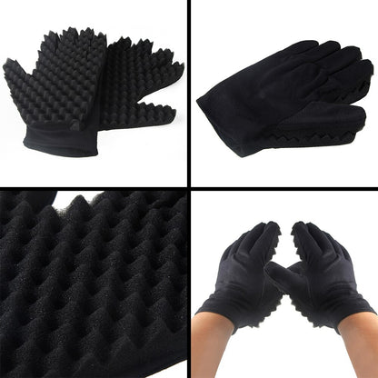 Curl Sponge Hair Curling Glove for Defined Curls by HitMyNeed