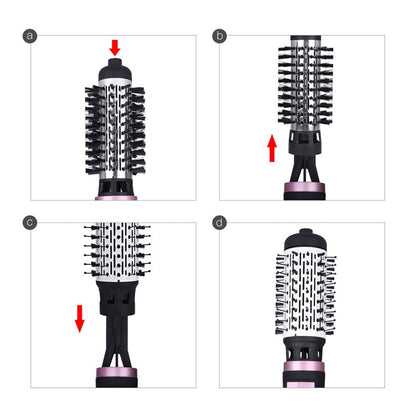 Curling Blow Dryer Electric Hair Brush 1000W by HitMyNeed