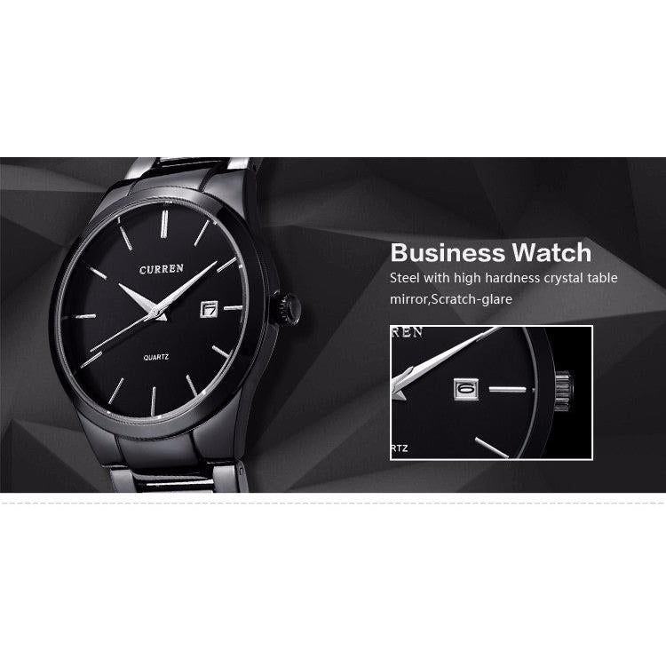 Curren Men's Stainless Steel Quartz Watch by HitMyNeed