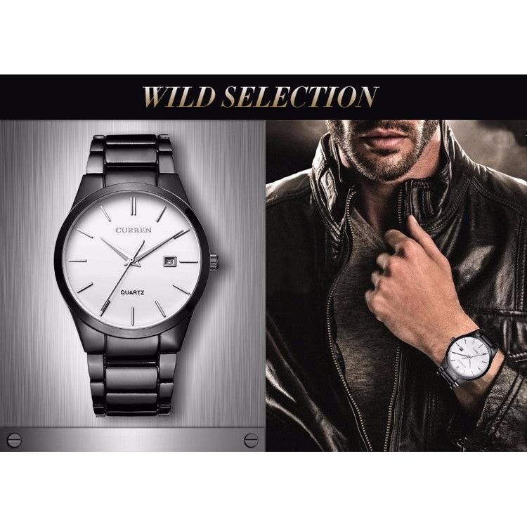 Curren Men's Stainless Steel Quartz Watch by HitMyNeed