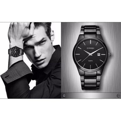 Curren Men's Stainless Steel Quartz Watch by HitMyNeed
