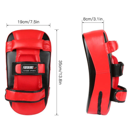 Curved Boxing Punch Pad with Forearm Support by HitMyNeed
