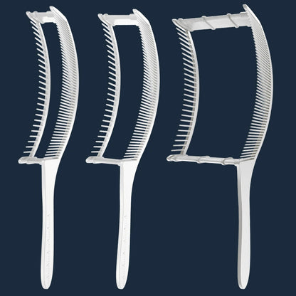 Curved Heat-Resistant Clipper Blending Comb by HitMyNeed